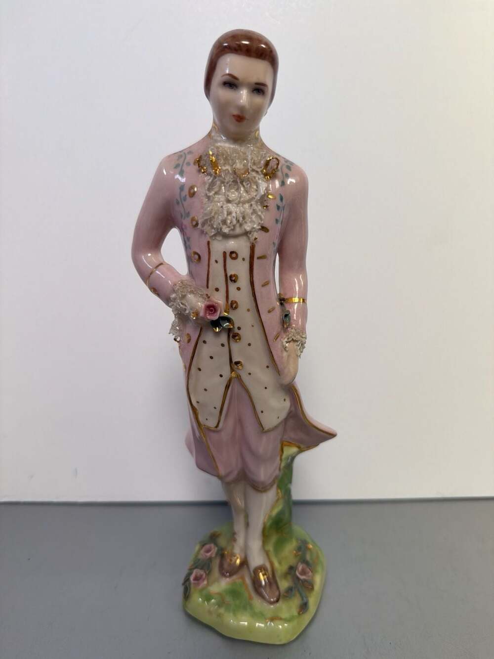 Lee Wollard "Lynn" 104 B Porcelain Gentleman Figurine 11"
